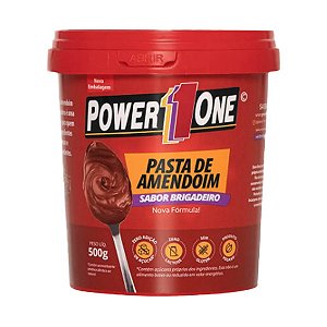 POWER ONE PASTA DE AMENDOIM 500G BRIGADEIRO