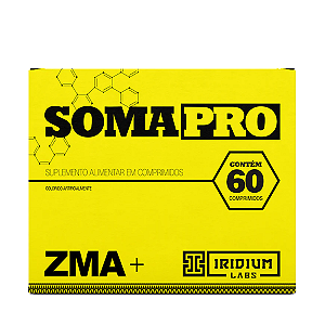 Iridium Labs Soma Pro ZMA Pré Hormonal 60 Cápsulas