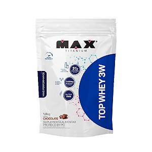 Max Titanium Top Whey 3W Refil 1,8KG