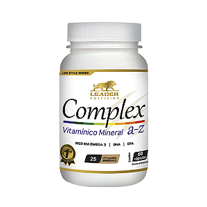 Leader Nutrition Complex A-z Com Omega 3 C/60 Cápsulas