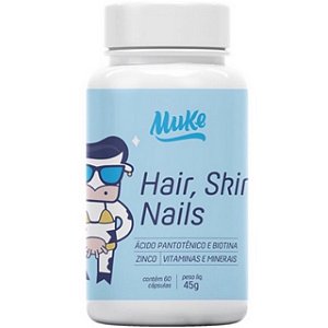 Mais Mu Hair Skin Nails 45g 60 Cápsulas
