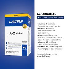 Lavitan Polivitaminico AZ Original 60 Comprimidos