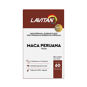 LAVITAN MACA PERUANA VIRON C/60