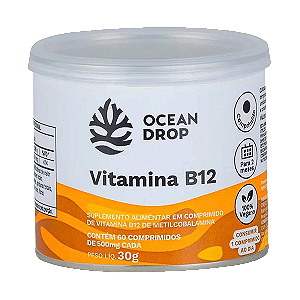 Ocean Drop Vitamina B12 60 CAP