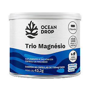 Ocean Drop Trio Magnésio 720 MG 60 CAP