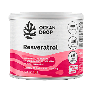 Ocean Drop Resveratrol 500MG 30 CAP