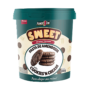 Power One Sweet Pasta De Amendoim 500G Coockie And Cream