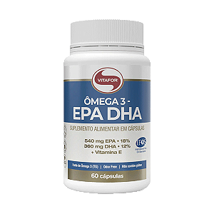 Vitafor Omega 3 EPA E DHA 1G 60 Cap