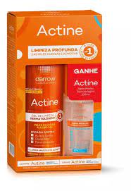 ACTINE GEL LIMPEZA 400G GTS AGUA MICELAR 100ML