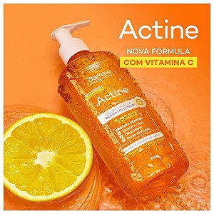 Actine Gel de limpeza vitamina C 240G