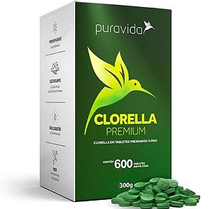 Puravida Clorella Premium 100g C/200 Tabs