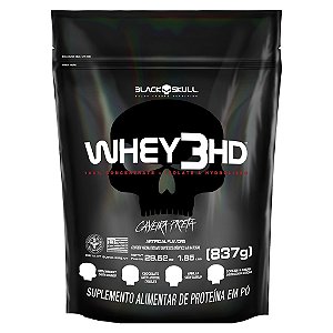 Black Skull Whey 3hd Refil 837g