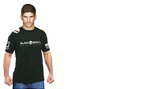 Black Skull Camiseta Dry Fit Manga Curta