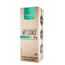 Nutrify Vitamina D3 K2 20ML limao e menta