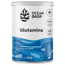 Ocean Drop Glutamina Po 250mg 50 doses