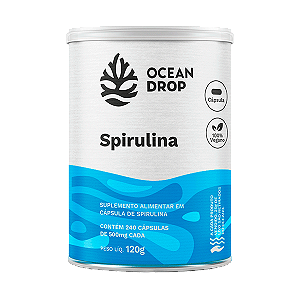 Ocean Drop Spirulina 520mg 240 Cap
