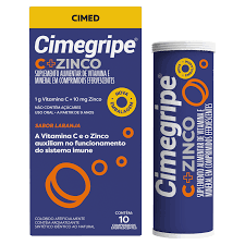 Cime Grip C+Zinco Comprimido Efervecente C/10