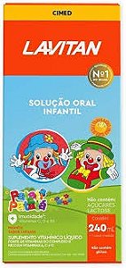 Lavitan Kids Solucao Oral 240ML Laranja