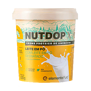 Elemento Puro Nutdop X Creme de Amendoim 500G
