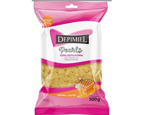 Depimiel Cera Depilatoria em Perolas 500G Natural