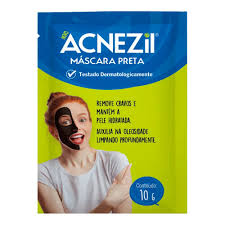Acnezil Mascara Preta Facial 8g