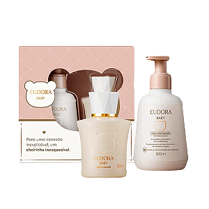 Eudora Baby Kit Colônia 100ml + Sabonete Liquido 200ml