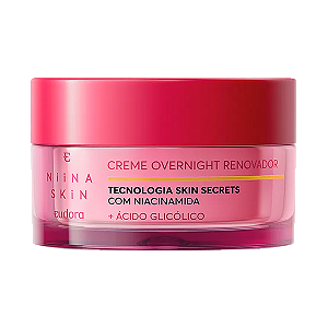 Eudora Niina Skin Creme Facial Overnight Renovador 45g