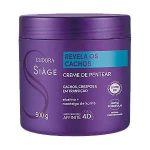 Eudora Siage Revela os Cachos Creme Pentear 500g