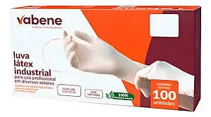 Vabene Luvas Latex Industrial com Po C/100
