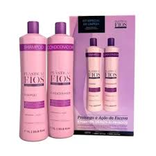 Cadiveu Plastica dos Fios Kit Shampoo + Condicionador 1L