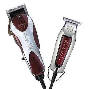 Wahl Kit Maquina Detailer Bivolt + Magic Cliper