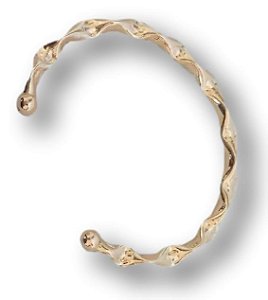 Bracelete Fake Juliete Bbb21 Banhado A Ouro Ref. 1303