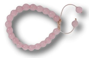 Pulseira de Pedra Natural Quartzo Rosa: Elegância e Equilíbrio no Seu Estilo