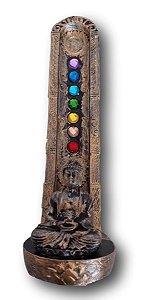 Incensário Vertical Buda 7 Chakras Ref. 1468