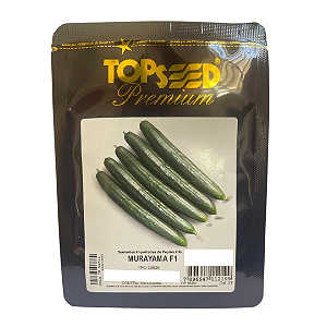 Sementes De Pepino Japonês Híbrido Murayama F1 Topseed Premium - 500sementes