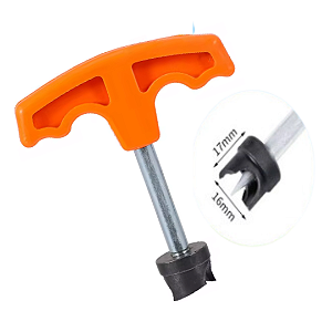 Broca Manual Perfurador para Chula no PVC 16mm p/ Irrigação