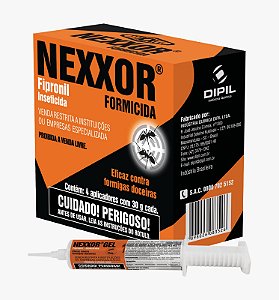 Nexxor Gel Formicida -Caixa com 4 x 30g