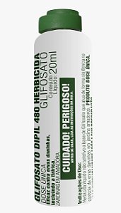 Eliminador Mato (glifosato) 480 - 20ml C/6un Dipil