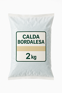 Calda Bordalesa 2 kg - rende 1.000 L - Fungicida Inseticida