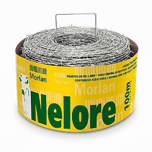 Arame farpado Nelore Morlan - 100 metros