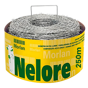 Arame farpado Nelore Morlan - 250 metros