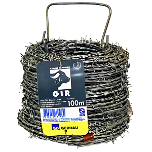 Arame farpado GIR Gerdau - 100 metros