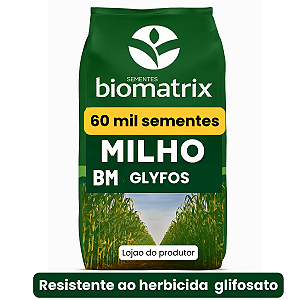 Semente Milho Biomatrix Glyfos Rr Resistente Roundup Glifosato- 60 Mil Sementes