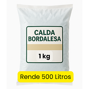 Calda Bordalesa 1 kg - rende 500 L - Fungicida Inseticida