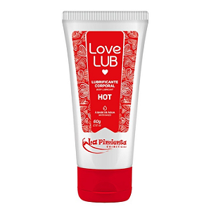 Love Lub Hot Lubrificante c/ Leve Aquecimento