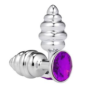 Plug Anal de Aço Colmeia Tamanho P