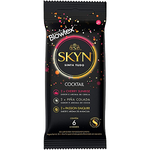 Preservativo Skin Cocktail Linha sem Látex