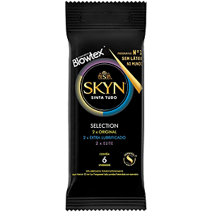 Preservativo Skyn Selection Linha sem Látex