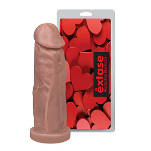 Prótese Maciça Realística Kong Pele Clara 17x4,5 Cm
