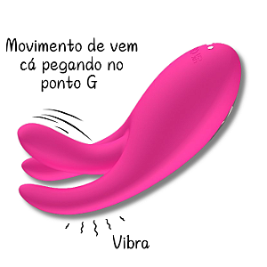 Vibrador de Ponto G Vem Cá